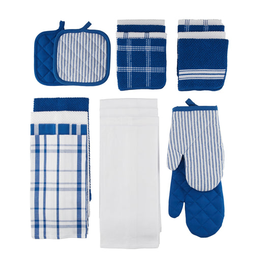 , 20 Piece Set, Terry & Flat Kitchen Towel, Dish Cloth, Flour Sack, Oven Mitt, Pot Holder